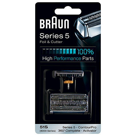 Сетки и блоки для бритв Braun Сетка+Реж.Блок Series 5 51s/B