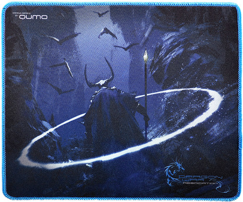 Коврик для мыши Qumo Qumo Dragon War Necromancer, цвет рисунок
