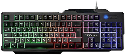 Клавиатура проводная игровая Qumo Qumo Cobra K30, цвет черный 345802 - фото 1