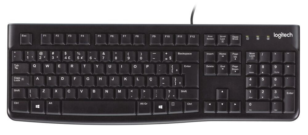 Клавиатура проводная Logitech K120 For Business (920-002522), цвет черный