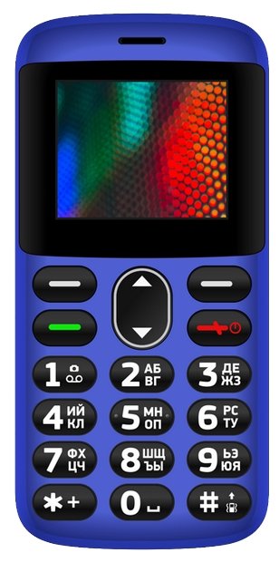 Мобильный телефон Vertex Vertex C311 Blue, цвет синий