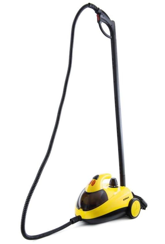 Пароочиститель вертикальный Kitfort Кт-908-2, цвет желтый