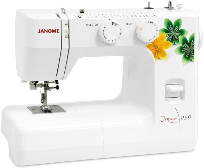 Швейная машина Janome Japan 959, цвет белый