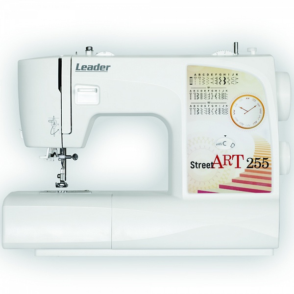 Швейная машина Leader Streetart 255, цвет белый 391589 - фото 1