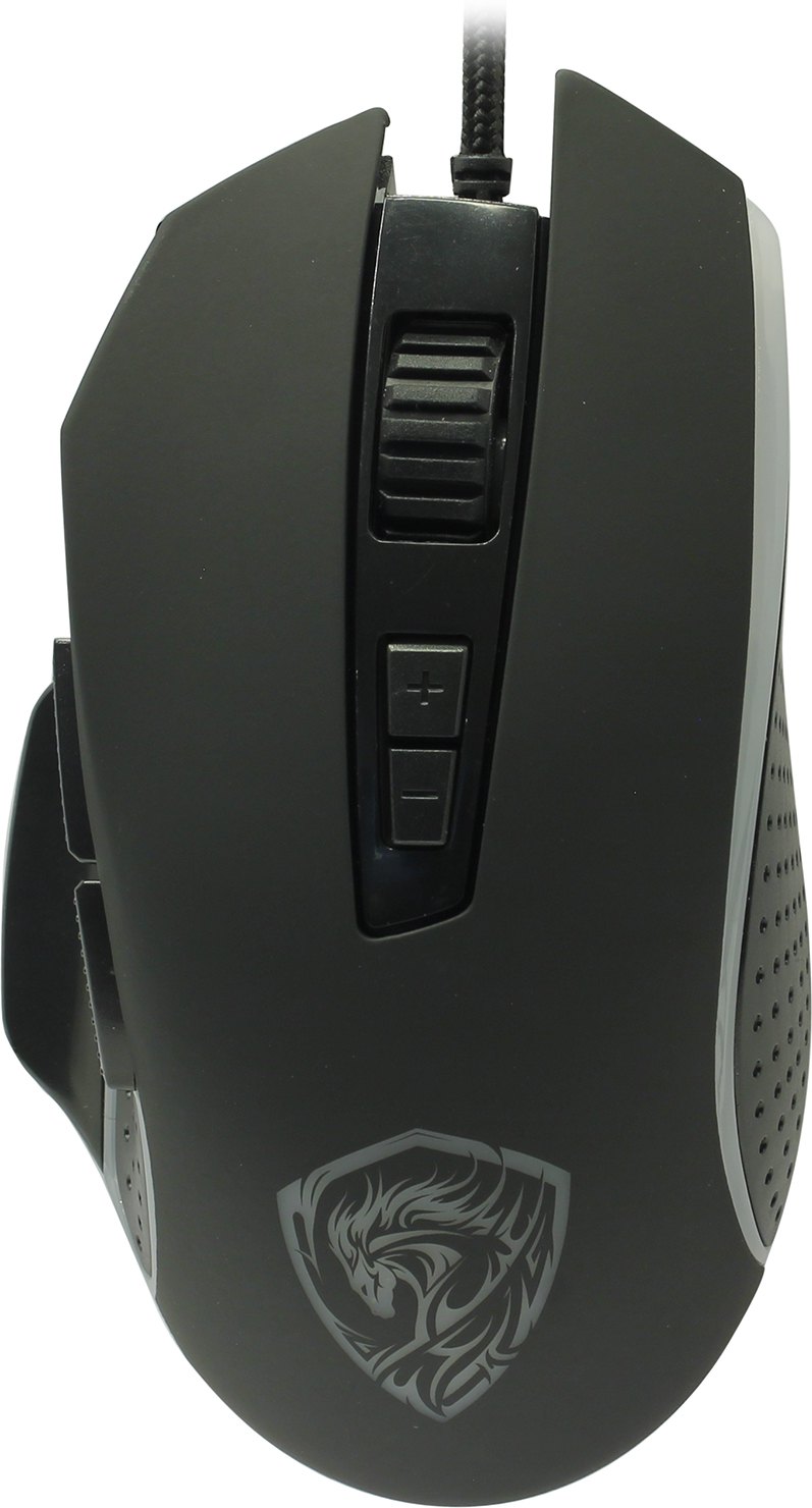 Мышь проводная игровая Qumo Qumo Pantheon, цвет черный