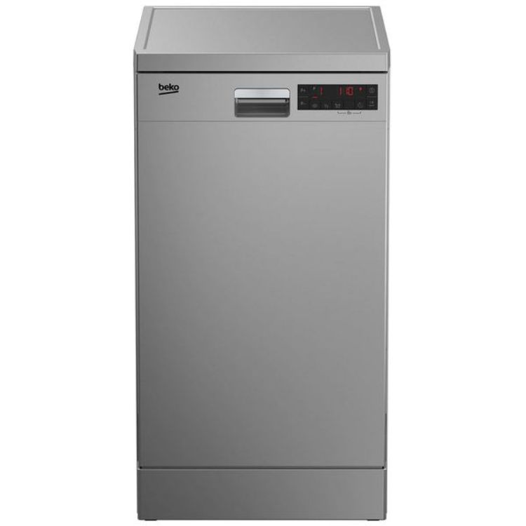 Посудомоечная машина Beko Dfs 25w11 S, цвет серебристый 405345 - фото 1