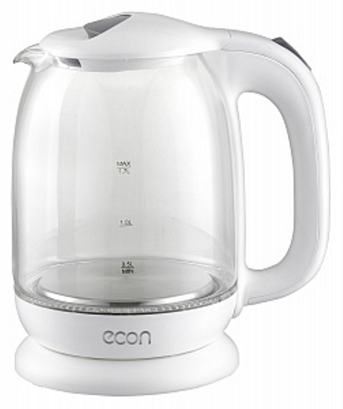 Чайник электрический Econ Eco-1751ke, цвет белый 408422 - фото 1
