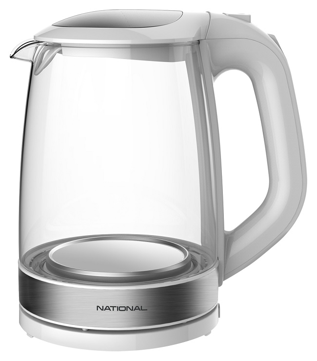 Чайник электрический National Nk-Ke20307, цвет белый 416686 - фото 1