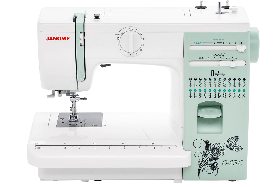 Швейная машина Janome Q-23g, цвет белый