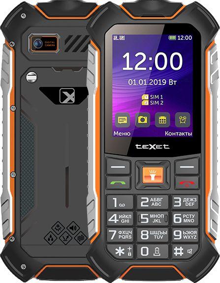 Мобильный телефон Texet Tm-530r Black, цвет черный 436417 - фото 1