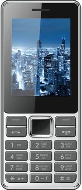 Мобильный телефон Vertex vertex d514 металлик-черный - фото 1