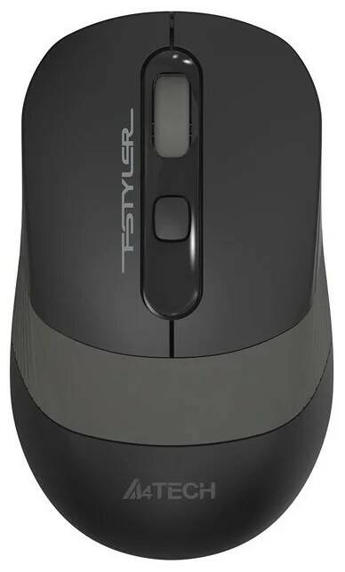 Мышь беспроводная A4tech a4tech fstyler fg10 черный/серый (fg10 grey)