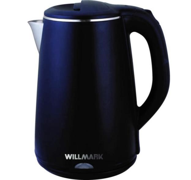 Чайник электрический Willmark Wek-2002ps Синий 446239 - фото 1