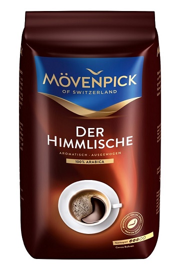 Кофе в зернах Movenpick Der Himmlische В Зернах 500гр 454650 - фото 1