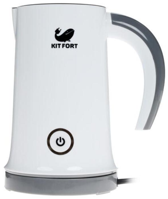 Кофеварка Kitfort Кт-709 Вспениватель Для Молока, цвет белый