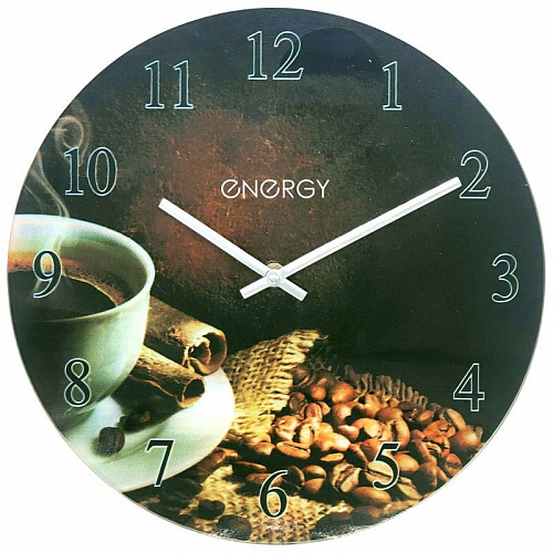 Часы настенные Energy Energy Ec-138 Круглые, цвет рисунок