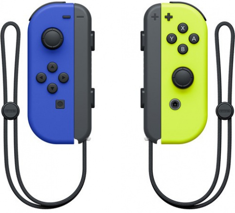 Геймпад для Nintendo Nintendo Switch Joy-Con Pair N. Blue Yellow, цвет желтый