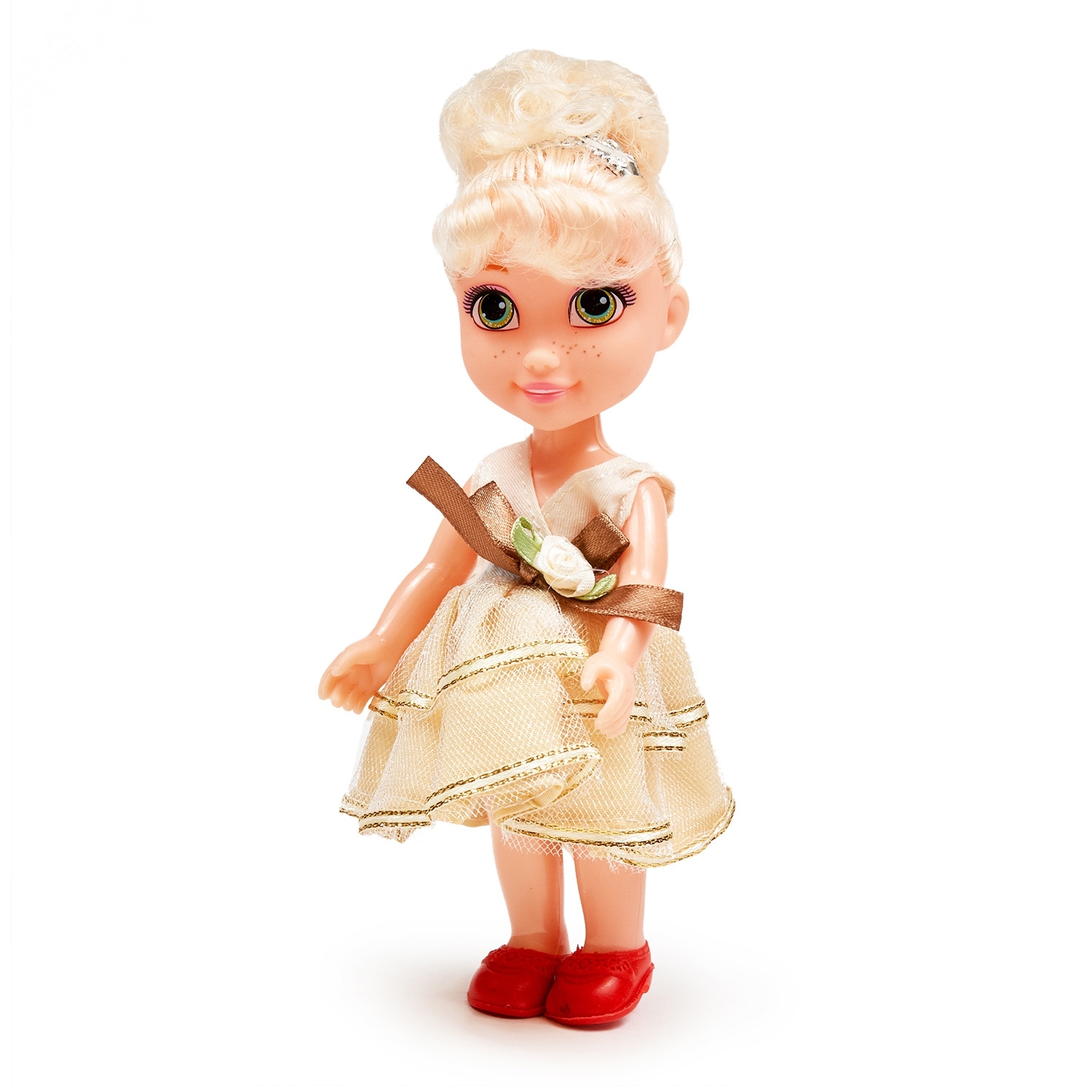 Кукла Прочие Импортные Девочка В Нарядном Платье (16 См Блондинка) Hp1125905, цвет -