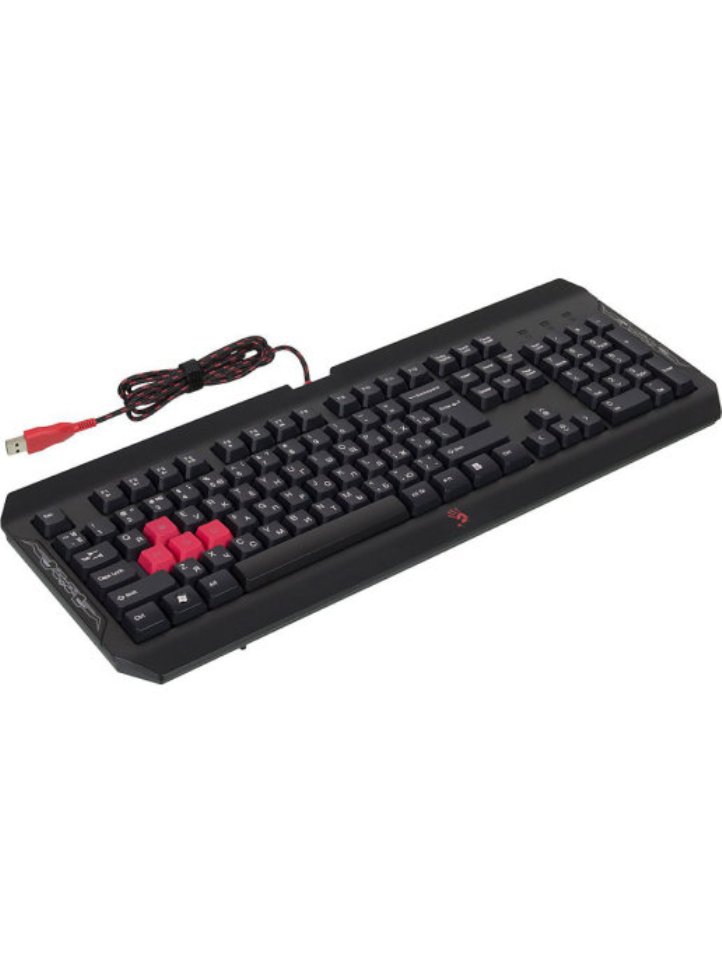 Клавиатура проводная игровая A4tech A4tech Bloody Q100, цвет черный 479735 - фото 1