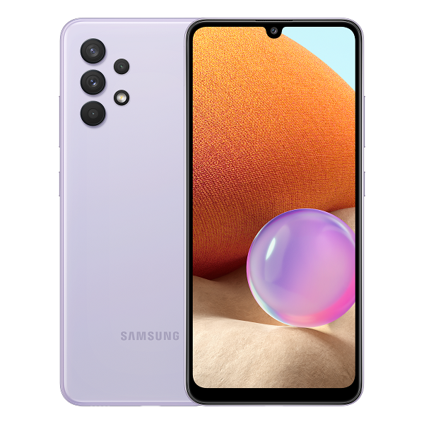Смартфон Samsung Samsung Galaxy A32 4/64gb Sm-A325 Violet, цвет фиолетовый 488511 Samsung Galaxy A32 4/64gb Sm-A325 Violet Helio G80 - фото 1
