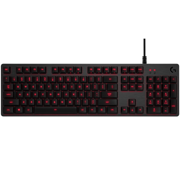 Клавиатура проводная игровая Logitech G413 Mechanical, цвет черный 490086 - фото 1