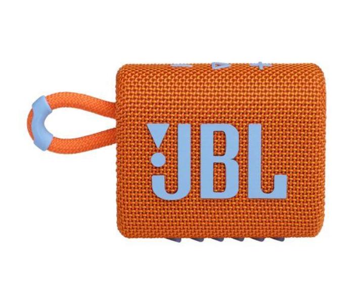 Портативная акустика Jbl Go 3 Orange, цвет оранжевый 498340 - фото 1