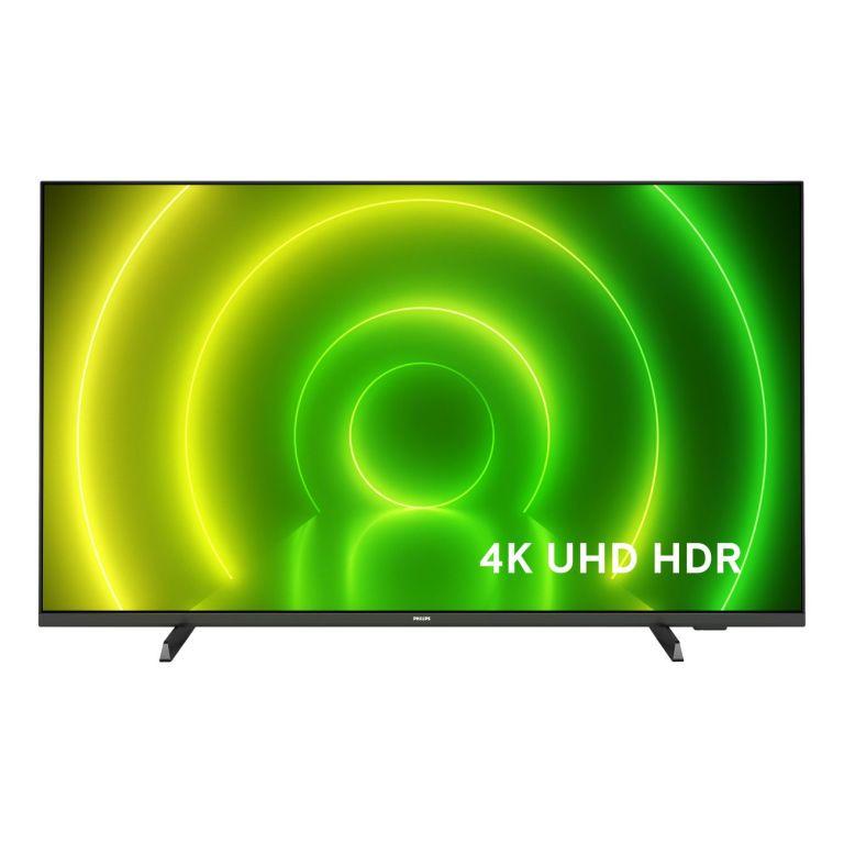 4K (Ultra HD) Smart телевизор Philips 50pus7406/60, цвет черный 503152 50pus7406/60 - фото 1
