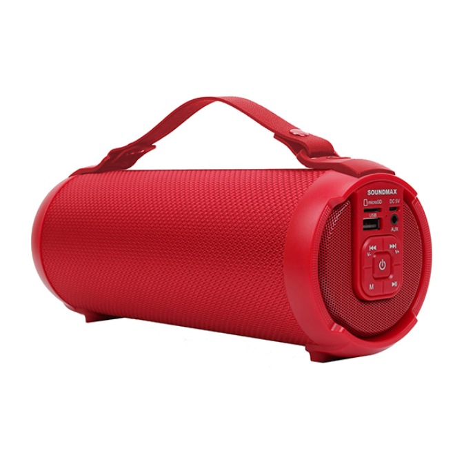 Портативная акустика Soundmax Sm-Ps5020b Red, цвет красный 507727 SMPS5020B - фото 1