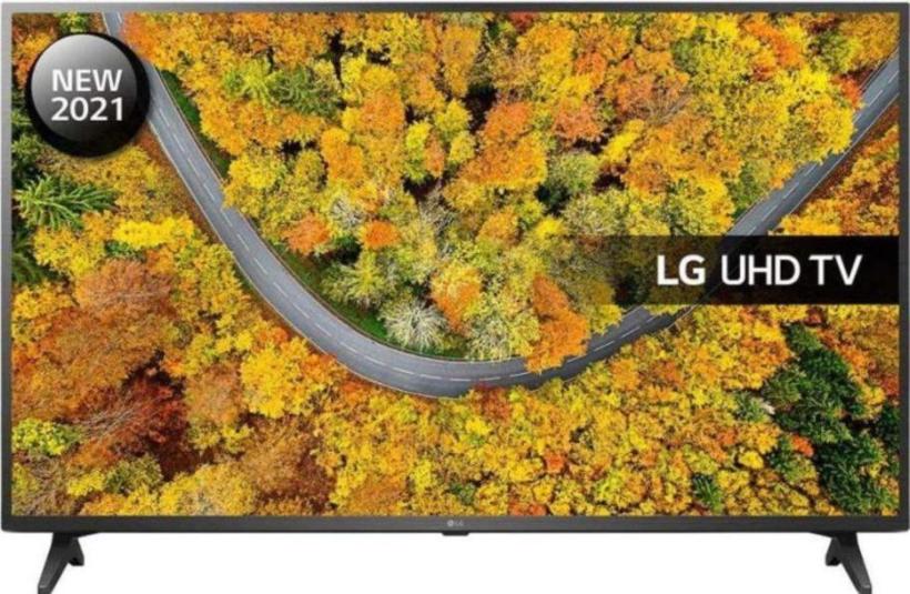 4K (Ultra HD) Smart телевизор Lg 55up75006lf, цвет черный 508003 - фото 1