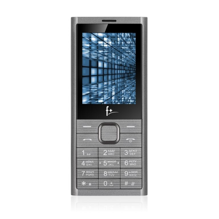 Мобильный телефон F+ + B280 Dark Grey, цвет серый 508366 + B280 Dark Grey - фото 1