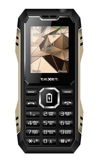 Мобильный телефон Texet Tm-D429 Антрацит, цвет черный