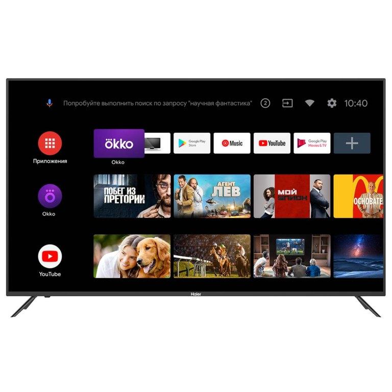4K (Ultra HD) Smart телевизор Haier 70 Smart Tv Hx, цвет черный 512198 - фото 1
