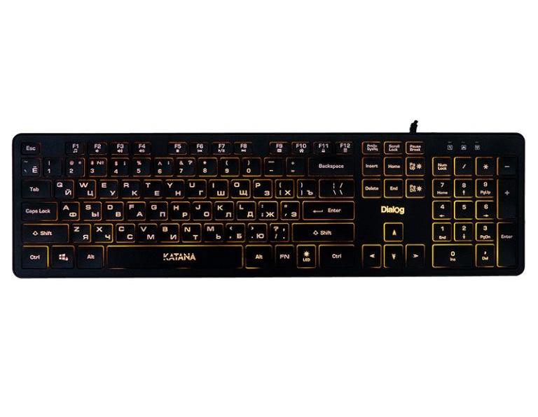 Клавиатура проводная Dialog Kk-Ml17u Black, цвет черный 512849 - фото 1
