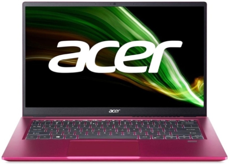 Ультрабуки Acer swift 3 sf314-511-36b5/nx.acser.001/core i3-1115g4/8gb/256gb/14.0 fhd/win10 красный