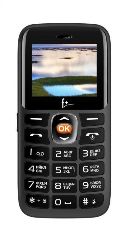Мобильный телефон F+ + Ezzy 4 Black, цвет черный