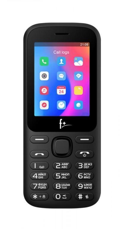 Мобильный телефон F+ + 257 Black, цвет черный