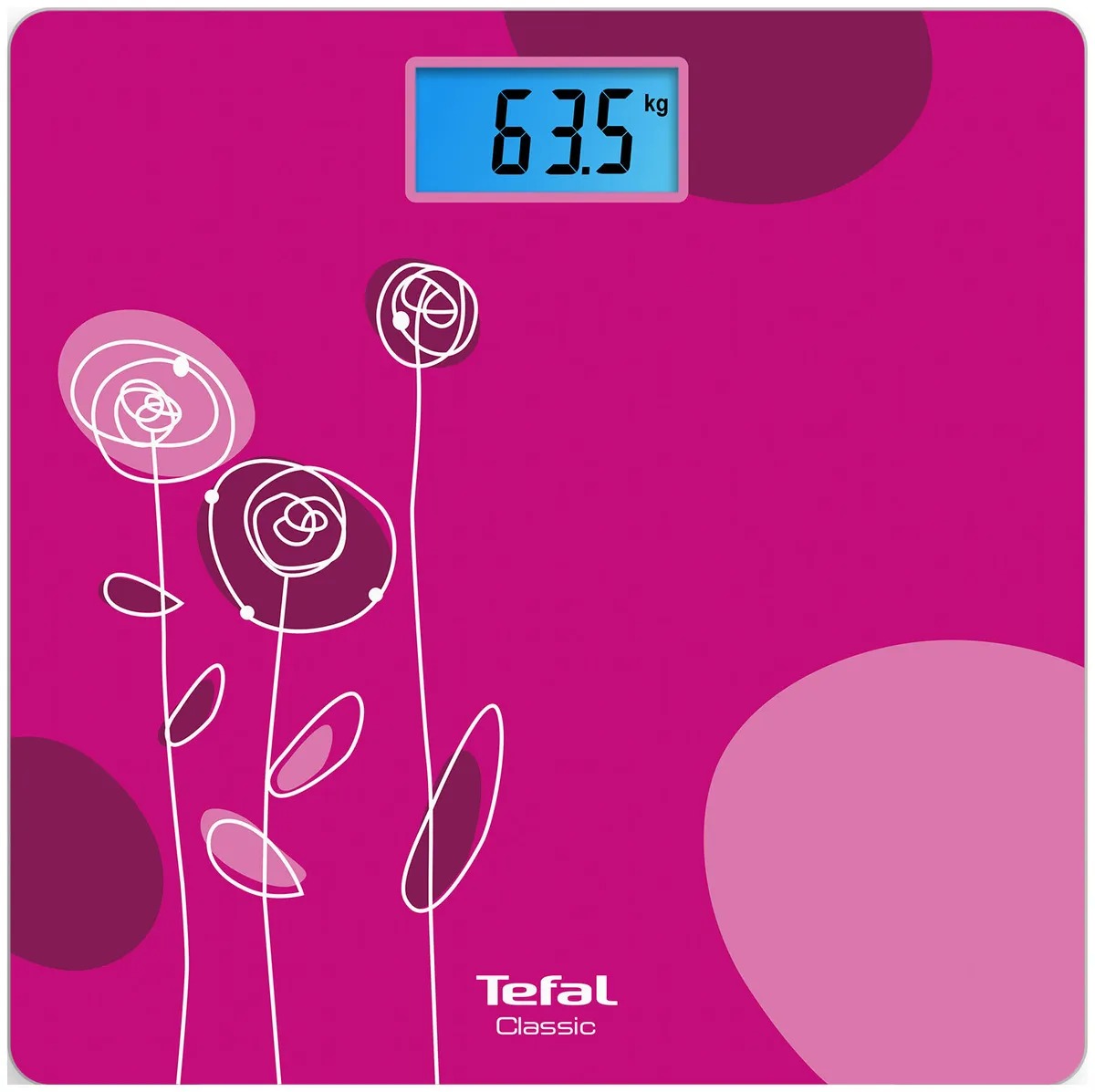 Весы напольные Tefal Pp1531v0, цвет розовый