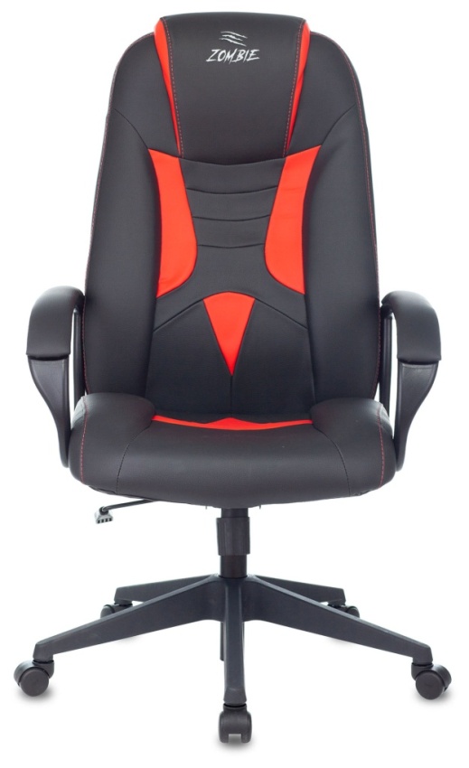 Кресло Zombie 8 Black/Red, цвет черный, размер 53