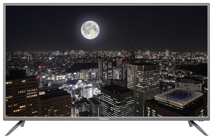 4K (Ultra HD) Smart телевизор Prestigio Ptv43ss07x Cis Ml, цвет серебристый 527876 - фото 1