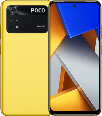 Смартфон Poco M4 Pro 6/128gb Yellow, цвет желтый 529585 M4 Pro 6/128gb Yellow Helio G96 - фото 1