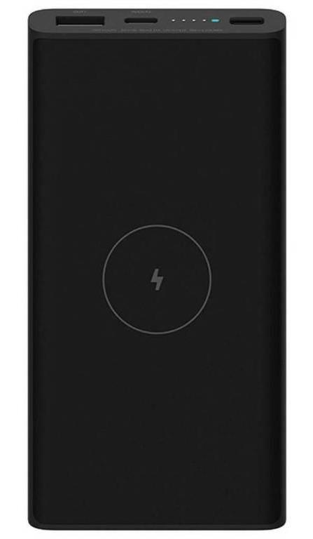 Внешний аккумулятор Xiaomi Mi 10000mah 10w Wireless Power Bank (Bhr5460gl), цвет черный 530692 Mi 10000mah 10w Wireless Power Bank (Bhr5460gl) - фото 1