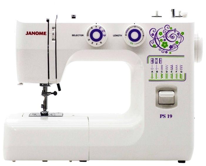 Швейная машина Janome ps 19 (lw-20)