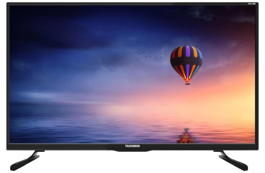 4K (Ultra HD) Smart телевизор Telefunken Tf-Led43s97t2su, цвет черный 532431 - фото 1