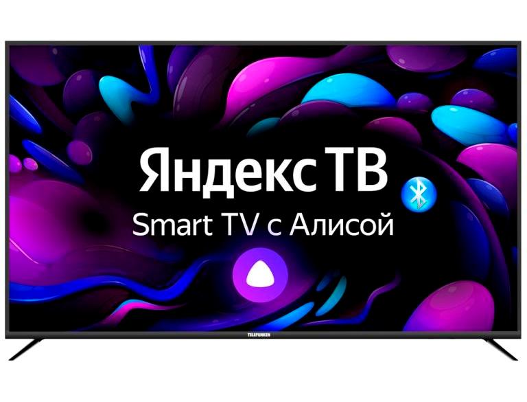 4K (Ultra HD) Smart телевизор Telefunken Tf-Led65s03t2su, цвет черный 532432 - фото 1