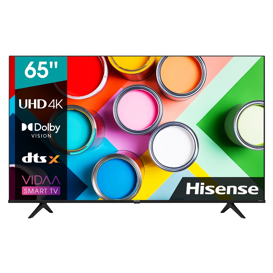 4K (Ultra HD) Smart телевизор Hisense 65a6bg, цвет черный 533024 - фото 1