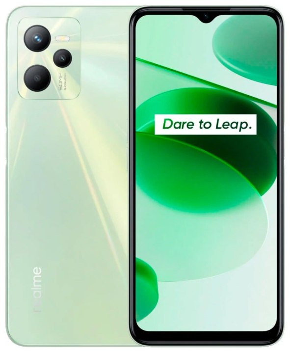 Смартфон Realme C35 4/64gb Green, цвет зеленый 535012 C35 4/64gb Green Unisoc T616 - фото 1