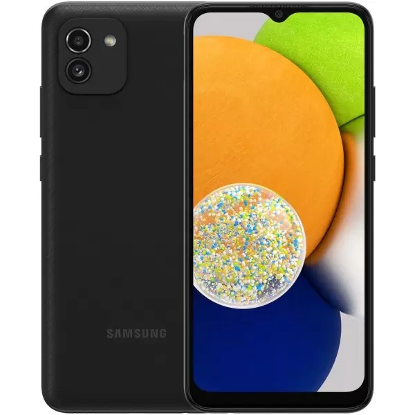 Смартфон Samsung Samsung Galaxy A03 3/32gb Black /Sm-A035fzkdskz/, цвет черный 536392 Samsung Galaxy A03 3/32gb Black /Sm-A035fzkdskz/ Unisoc t606 - фото 1