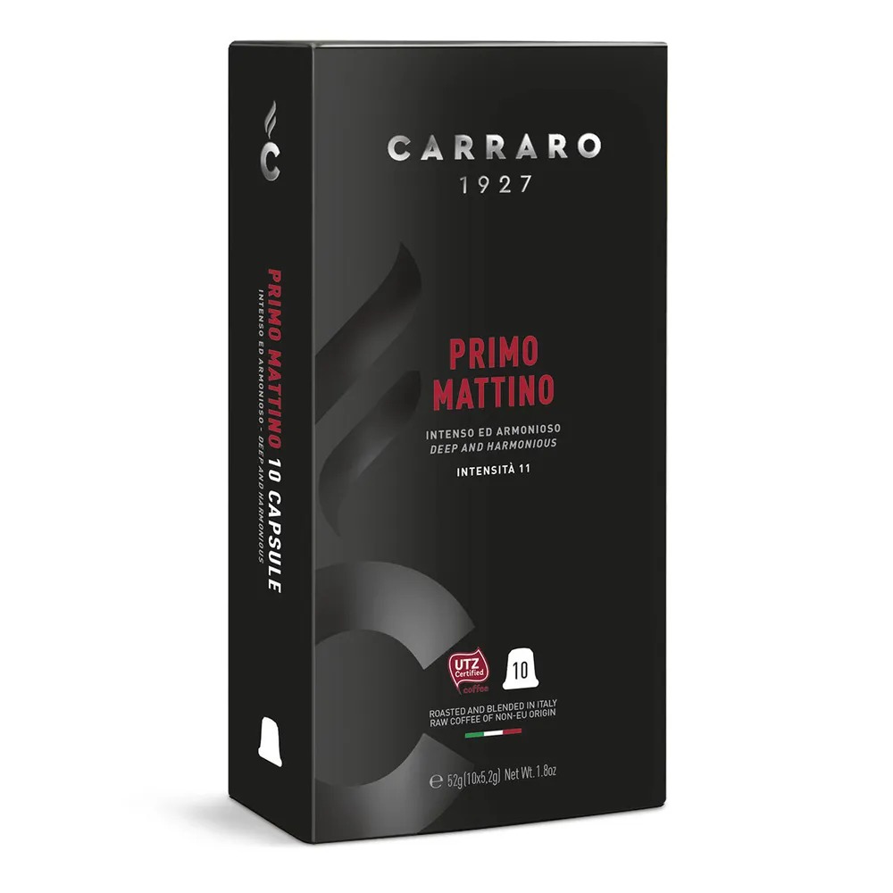 Капсулы для кофеварок Carraro Primo Mattino 10шт 536757 - фото 1