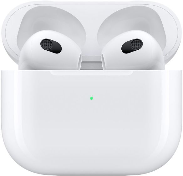 Гарнитуры TWS стерео Apple Airpods 3 (Mme73zm/A), цвет белый 537905 Airpods 3 (Mme73zm/A) - фото 1