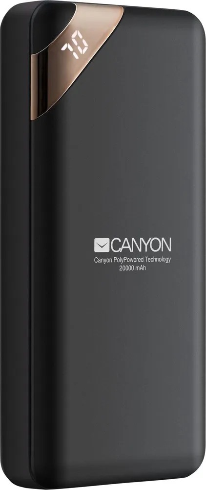 Внешний аккумулятор Canyon Canyon Pb-202b Черный 20000 Mah (Cne-Cpbp20b)